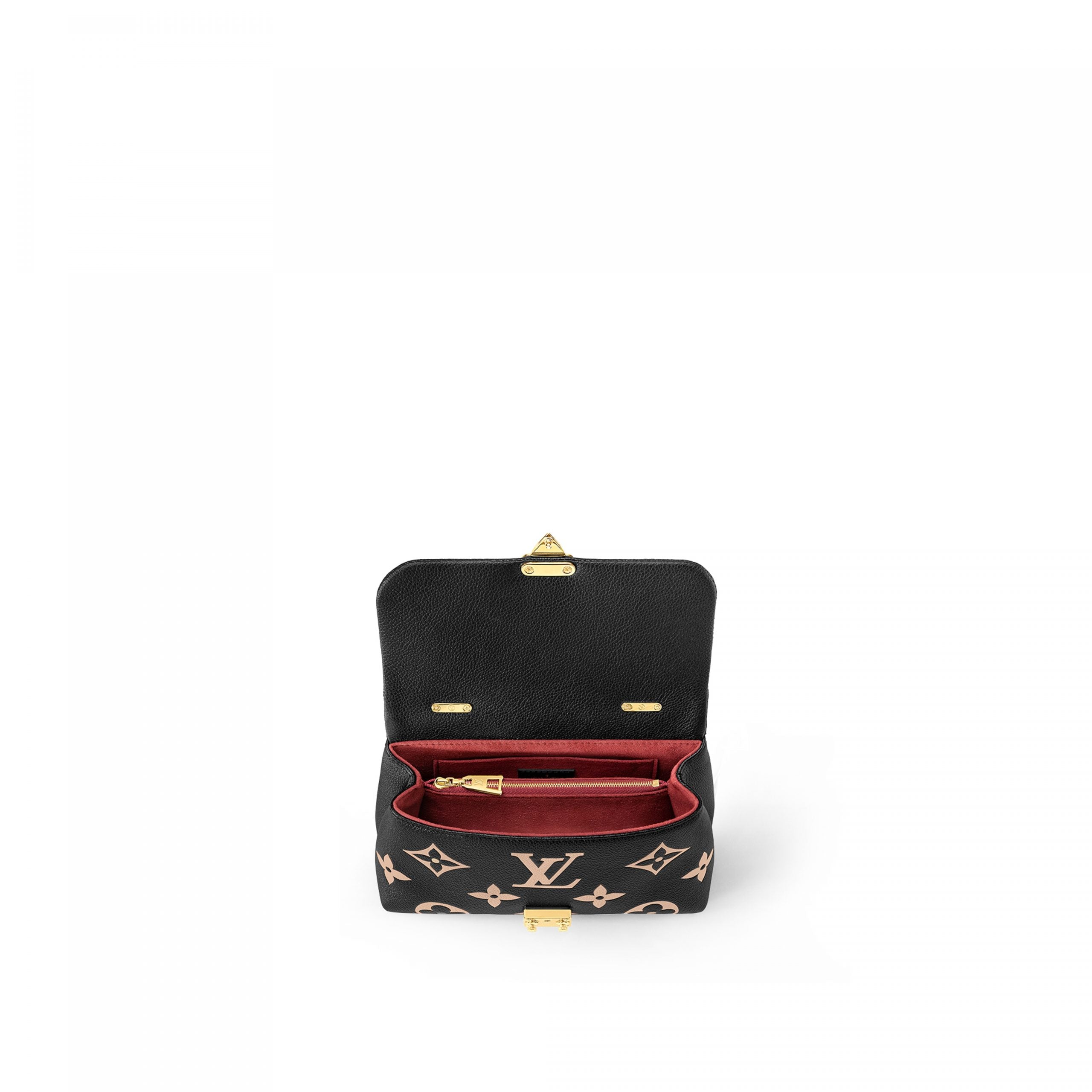 Louis Vuitton M45978 Madeleine BB Black / Beige