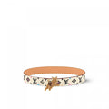 Louis Vuitton X Tyler M8650T Monogram Craggy 40mm Reversible Belt Cream