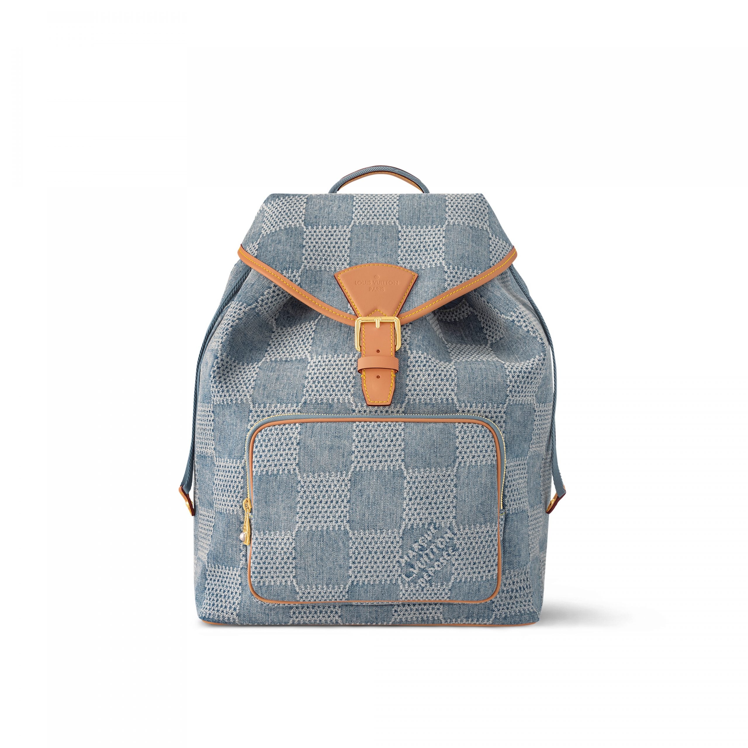 Louis Vuitton N40708 Montsouris Backpack Damier Blue