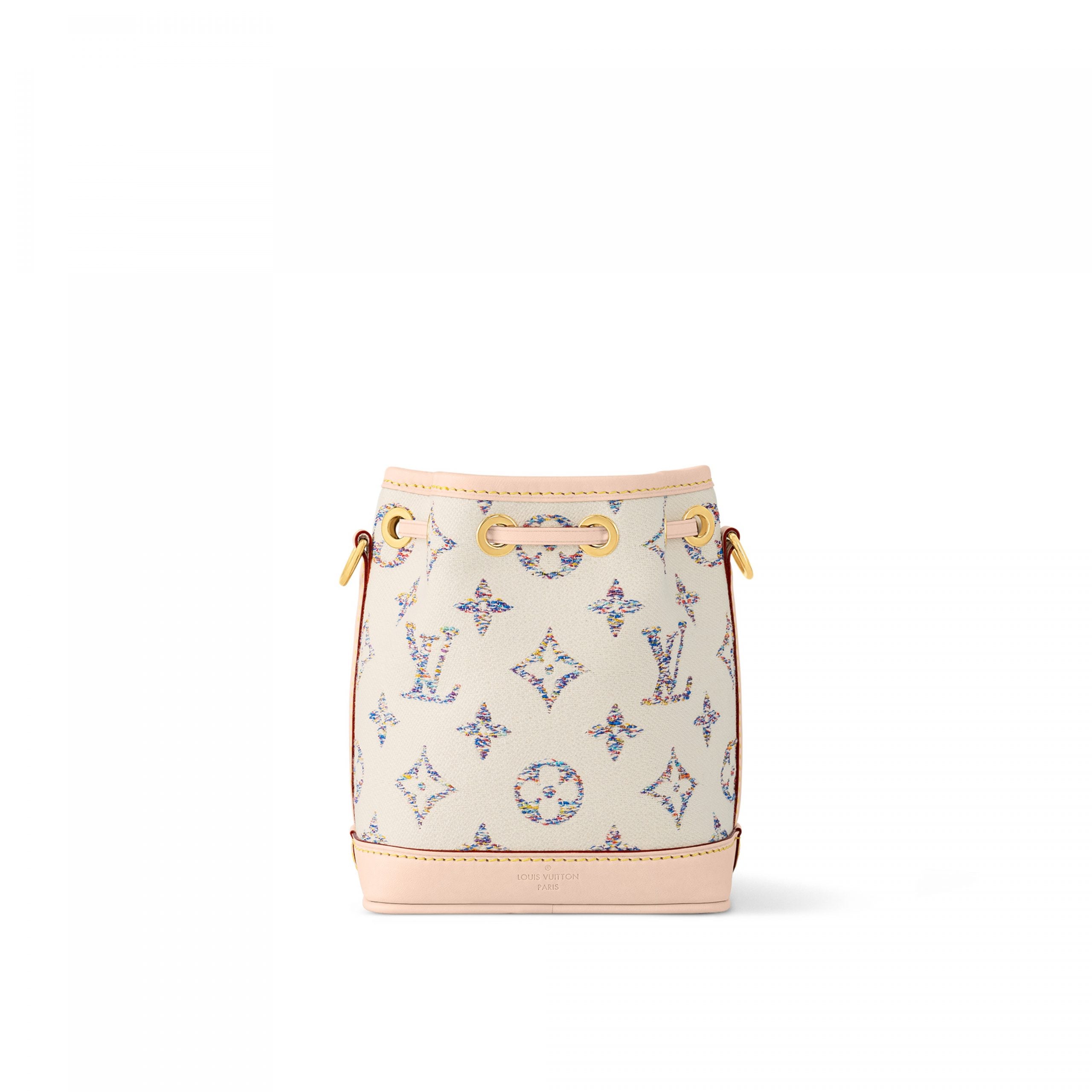 Louis Vuitton Nano Noé M83453 Multicolor White