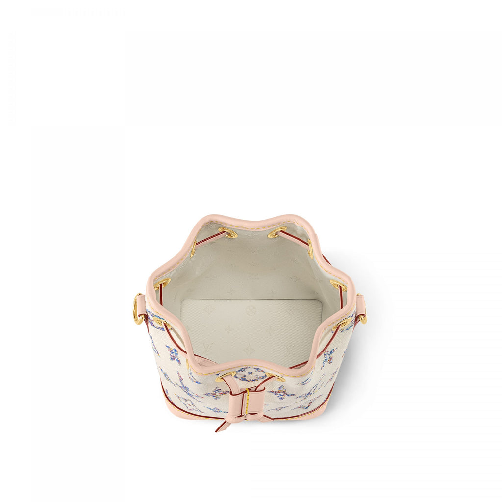 Louis Vuitton Nano Noé M83453 Multicolor White