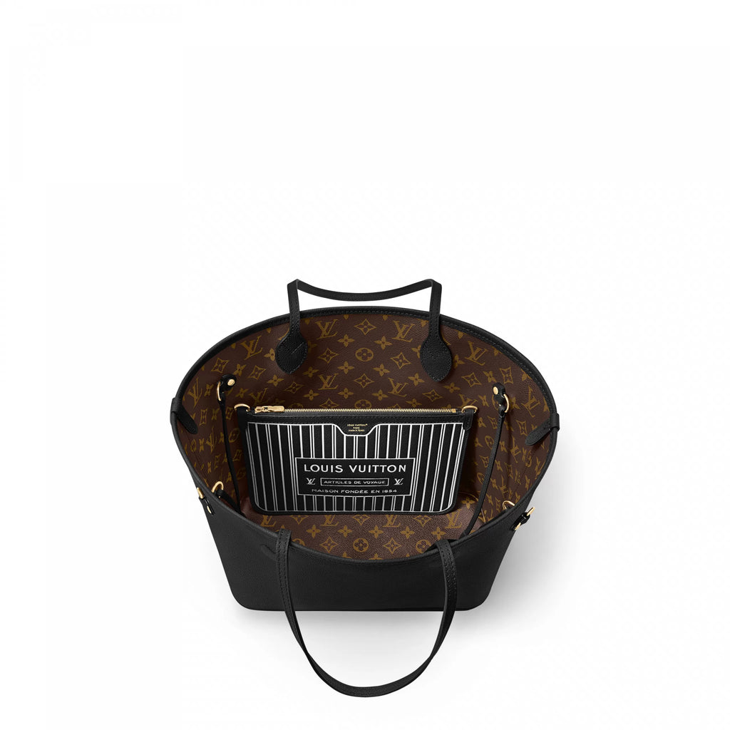 Louis Vuitton M11946 Neverfull Inside Out MM Black