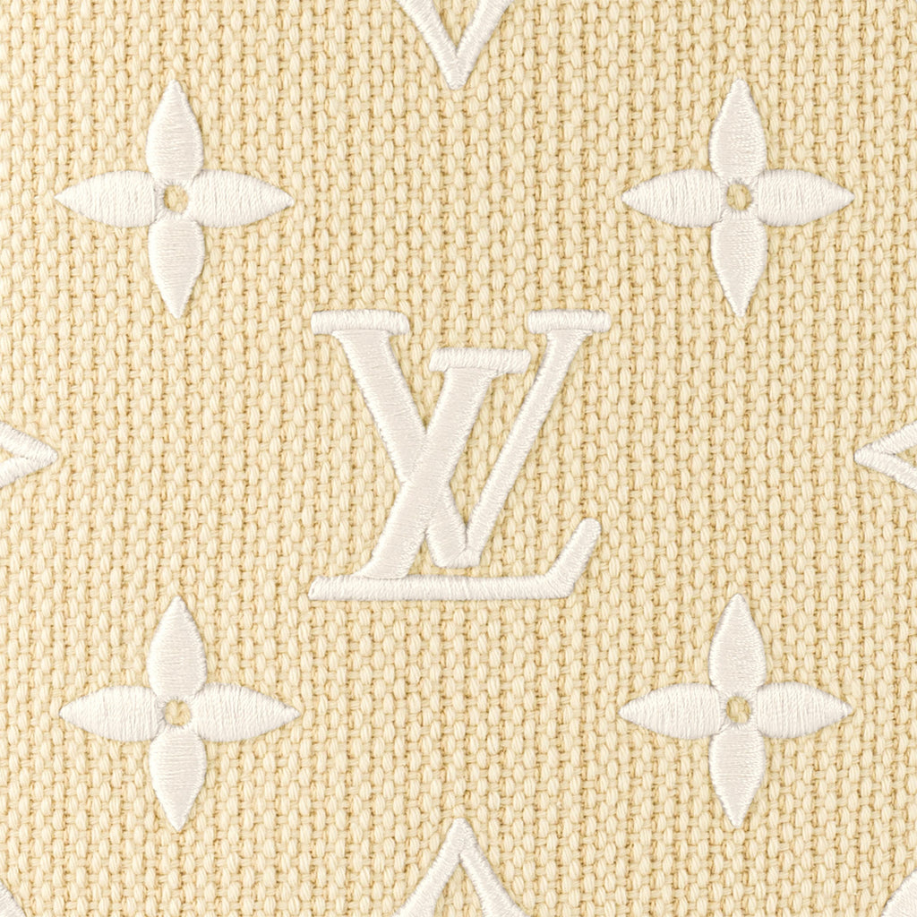 Louis Vuitton M22839 Neverfull MM Lotus Cotton White Beige