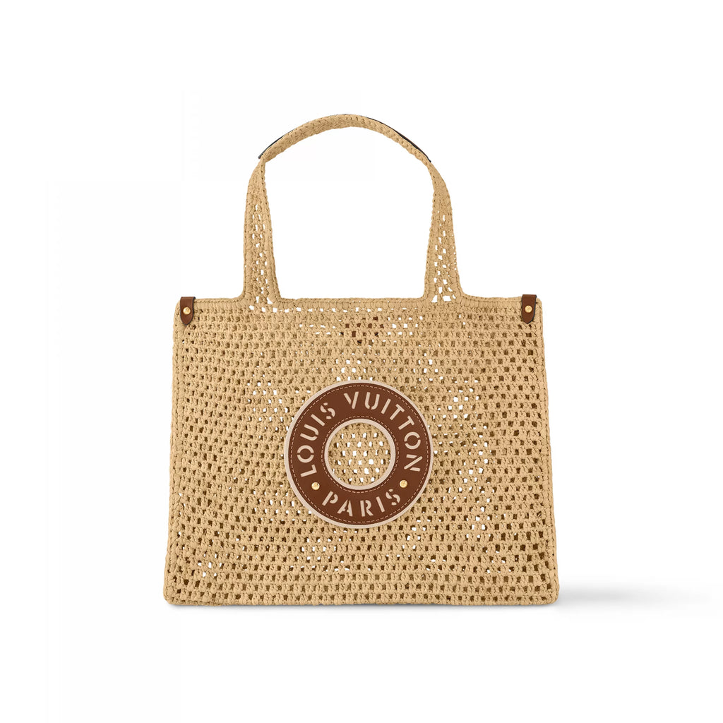 Louis Vuitton M24723 OnTheGo MM Natural/Tan