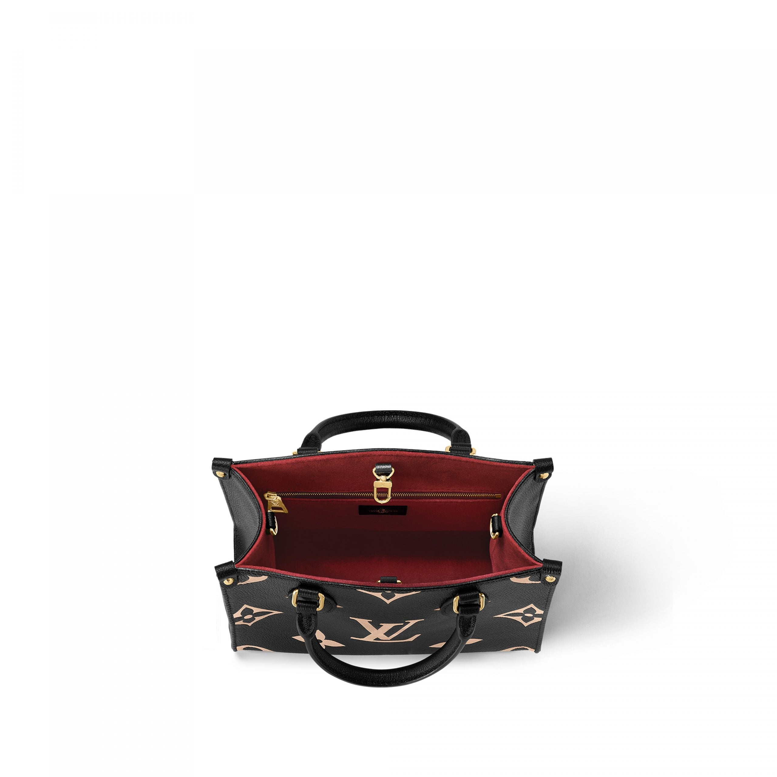 Louis Vuitton Onthego PM M45659 Black Beige