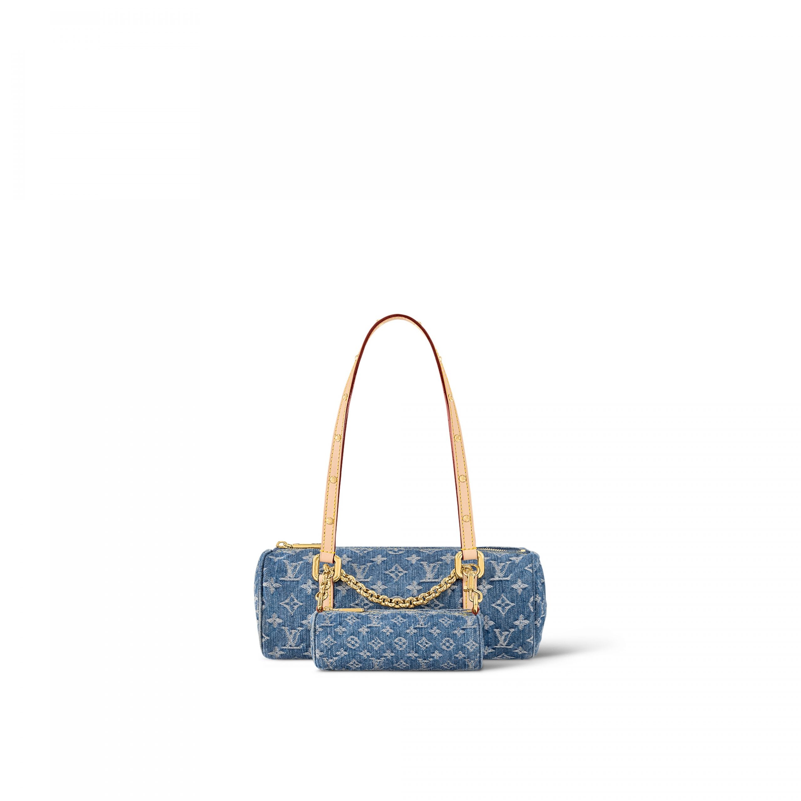 Louis Vuitton M46830 Papillon Denim Blue
