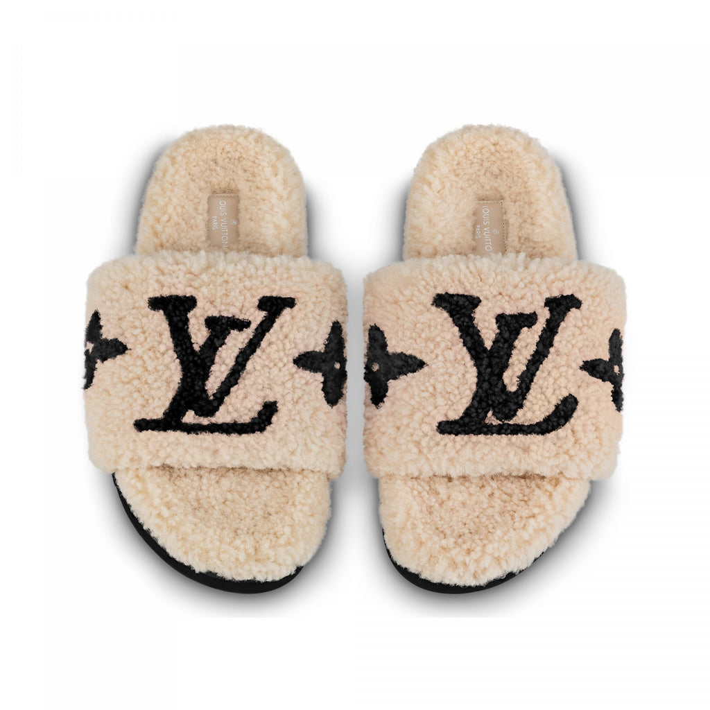 Louis Vuitton Paseo Flat Mule Ecru 1ABWD9