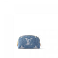 Louis Vuitton M24316 Pochette Cosmétique PM Denim Blue