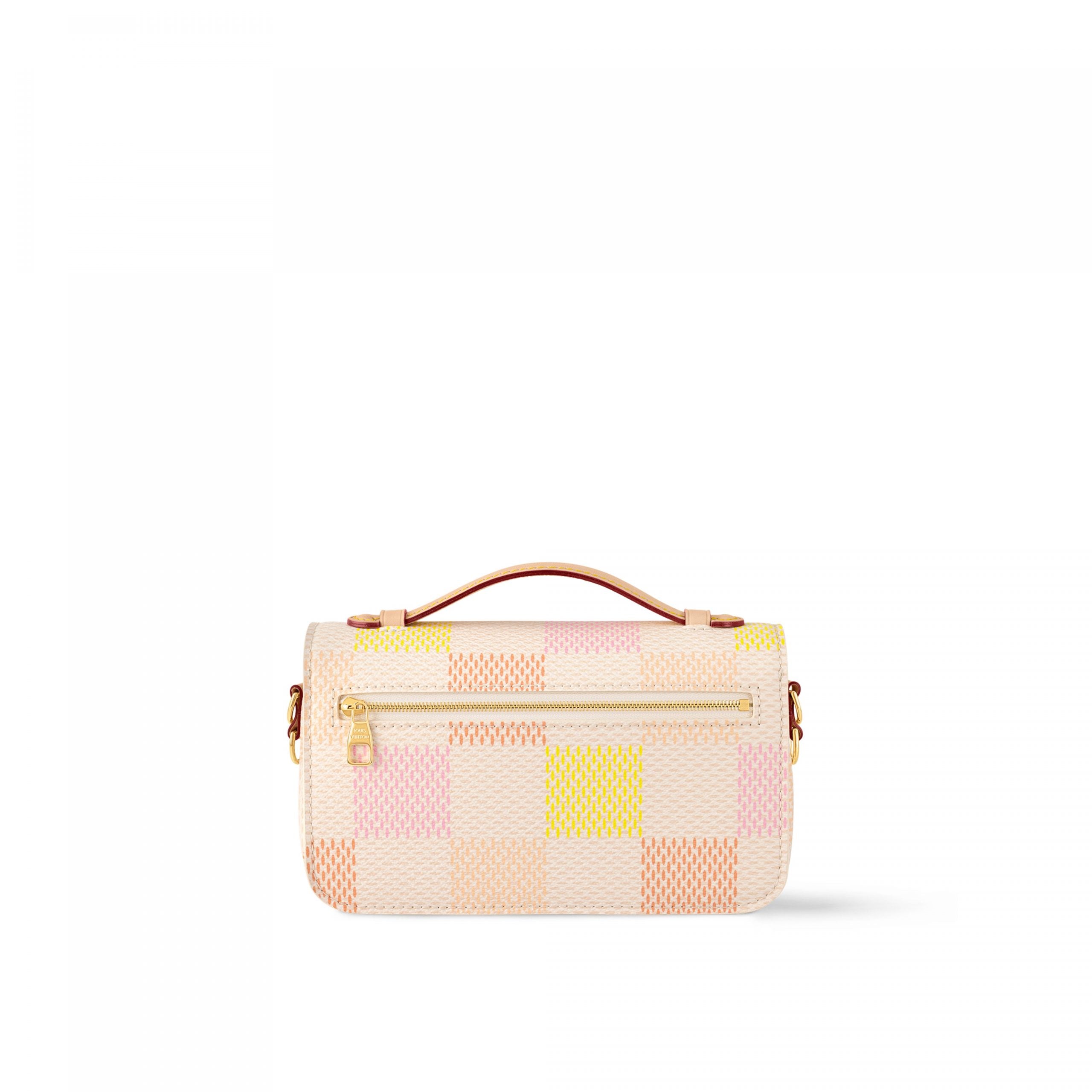Louis Vuitton N40749 Pochette Métis East West Peach