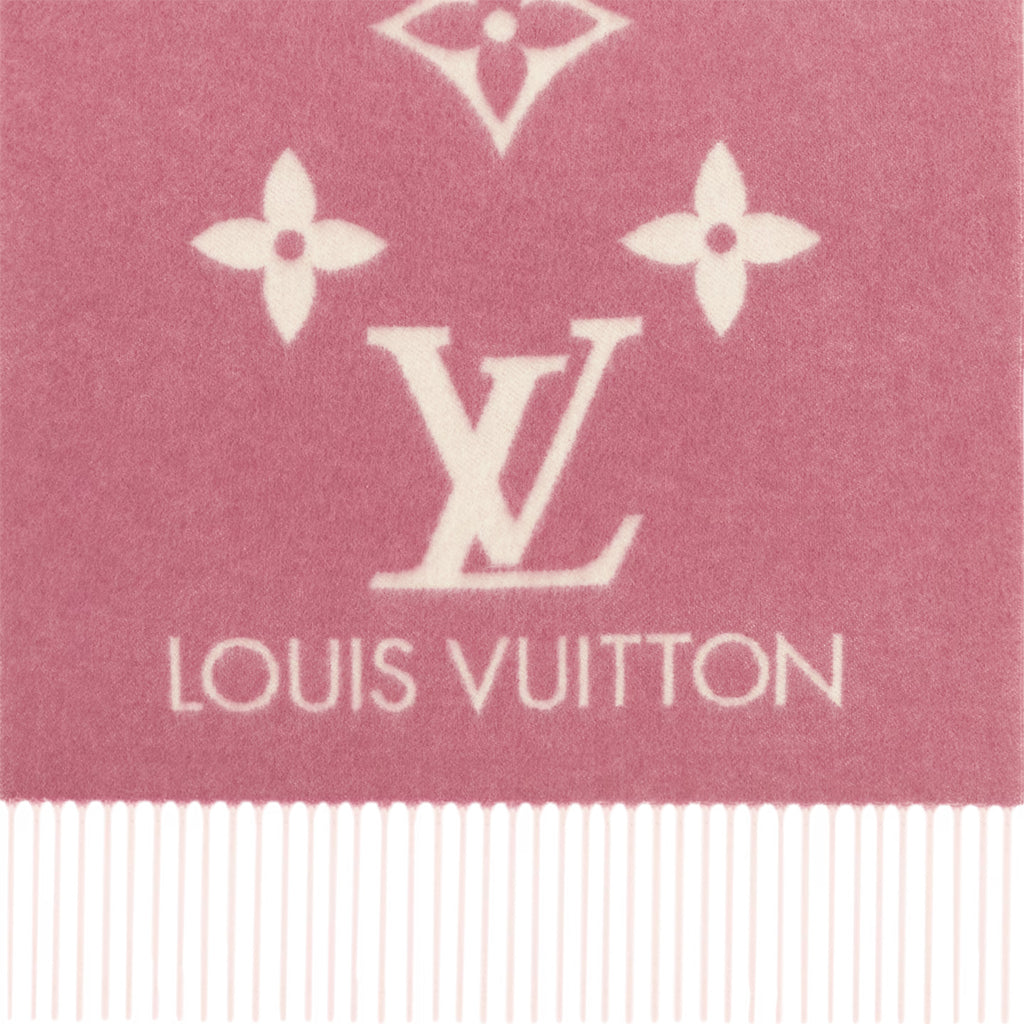 Louis Vuitton Light Pink M77375 Reykjavik Gradient Scarf