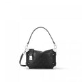 Louis Vuitton M21709 Side Trunk MM Black Fashion Leather