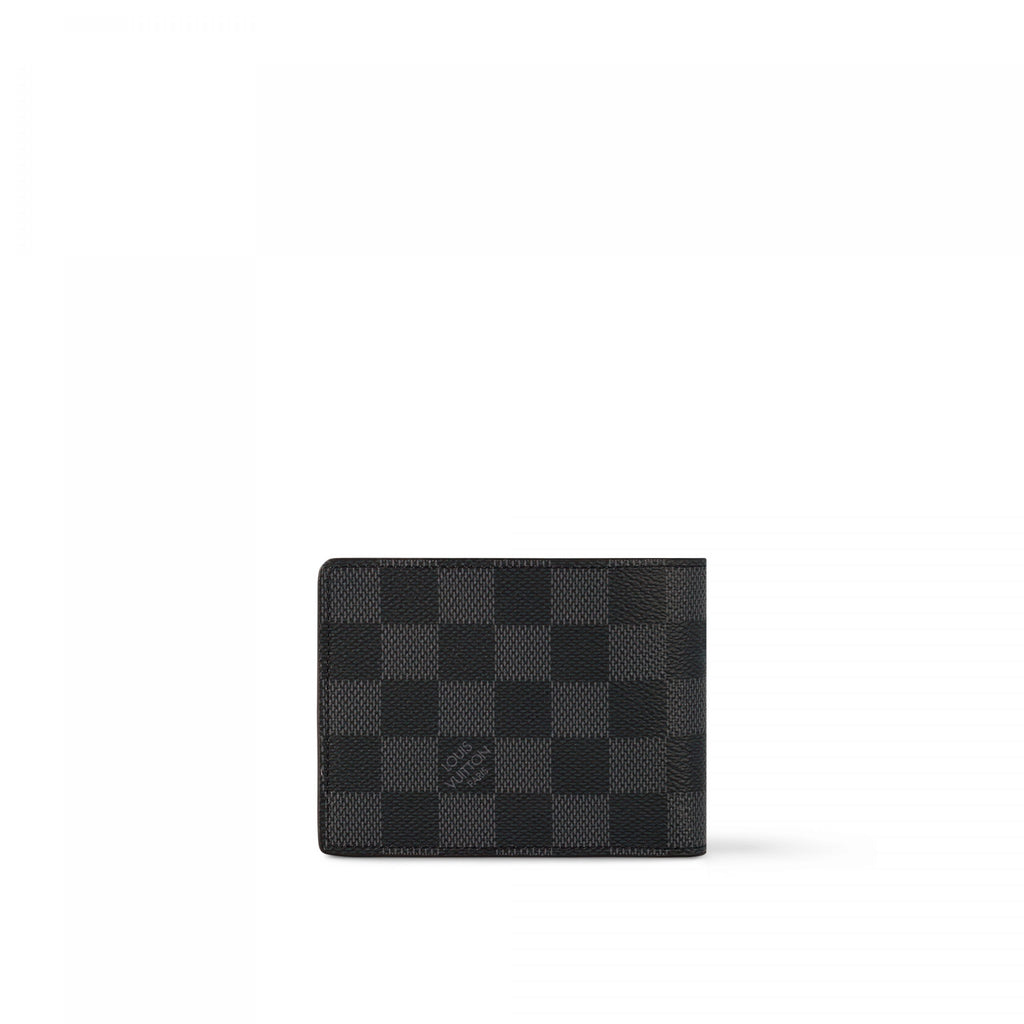Louis Vuitton N63261 Slender Wallet Damier Graphite Canvas