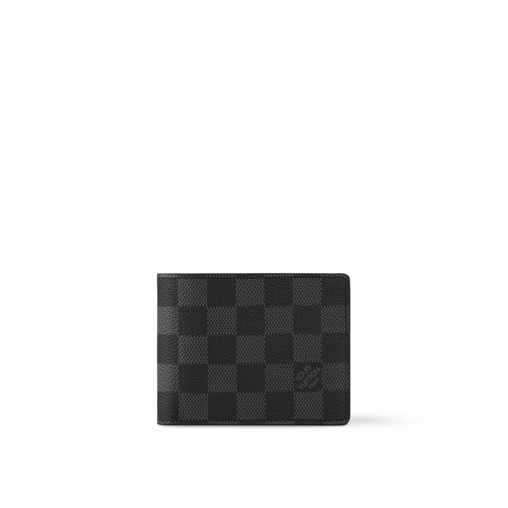 Louis Vuitton N63261 Slender Wallet Damier Graphite Canvas