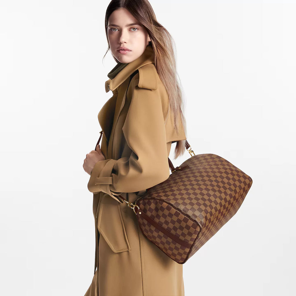 Louis Vuitton Damier Ebene Canvas Speedy Bandouliere 35 N41366