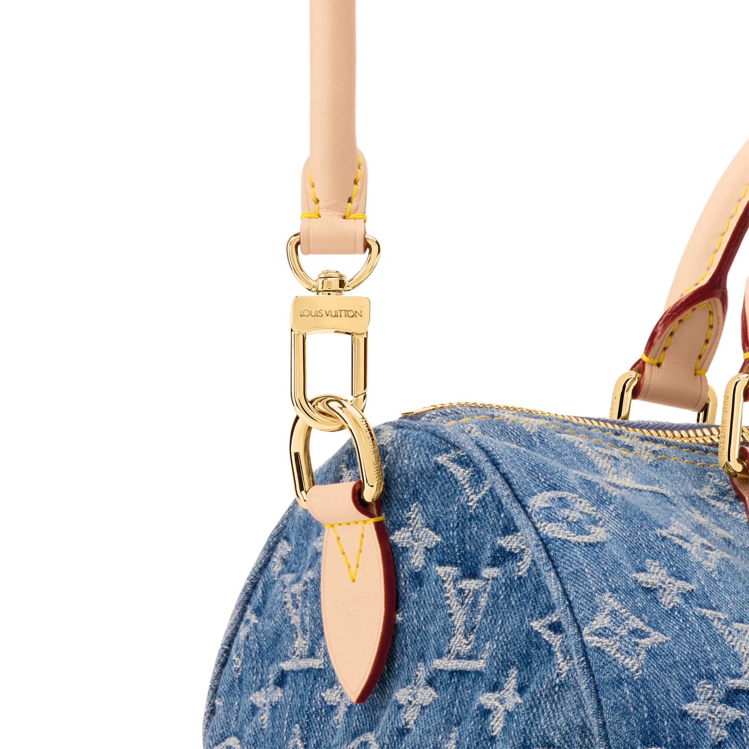 Louis Vuitton M14430 Speedy Soft 30 Blue Denim