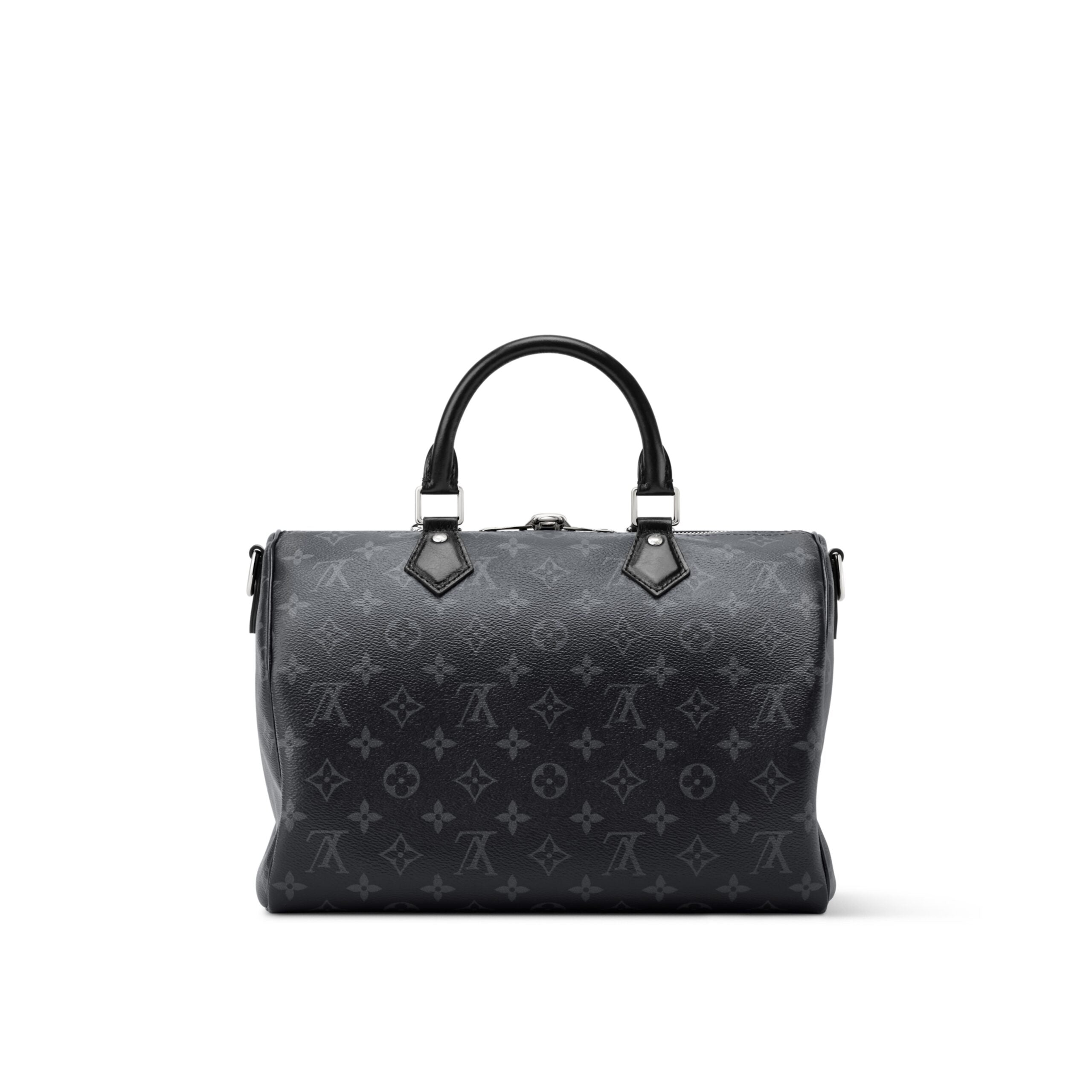 Louis Vuitton M15102 Speedy Soft 30 Monogram Eclipse/Black