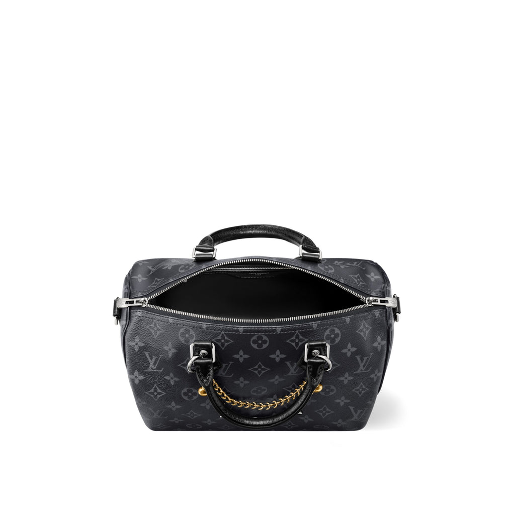 Louis Vuitton M15102 Speedy Soft 30 Monogram Eclipse/Black