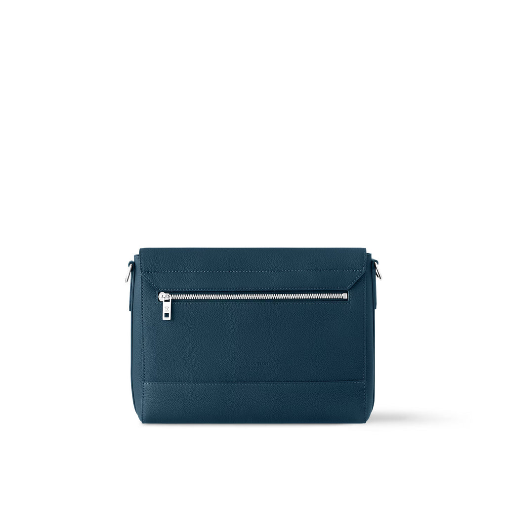 Louis Vuitton M23709 Takeoff Messenger Bleu Atlantique
