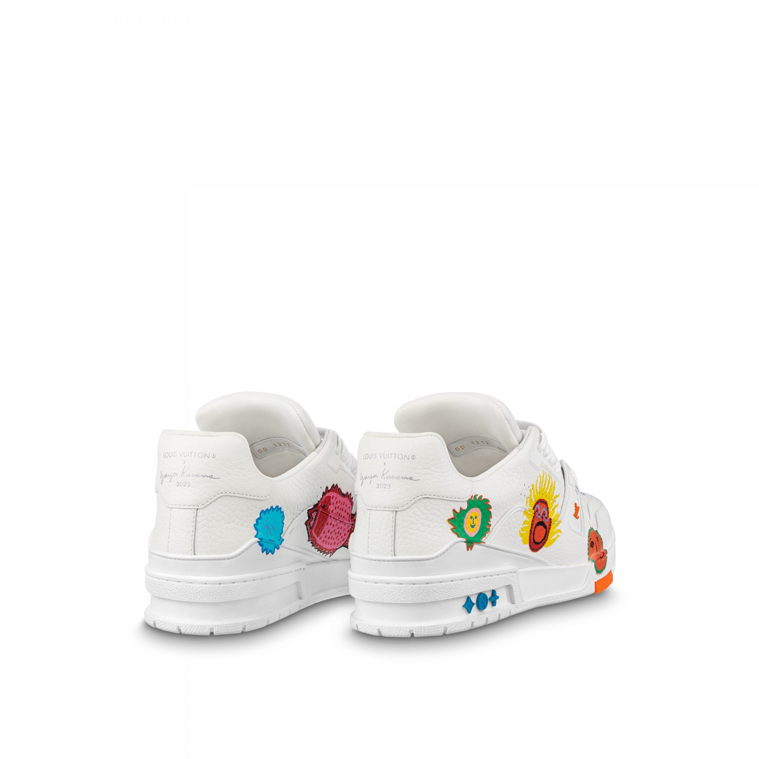 Louis Vuitton Trainer Sneaker LV x YK LV White 1ABD39