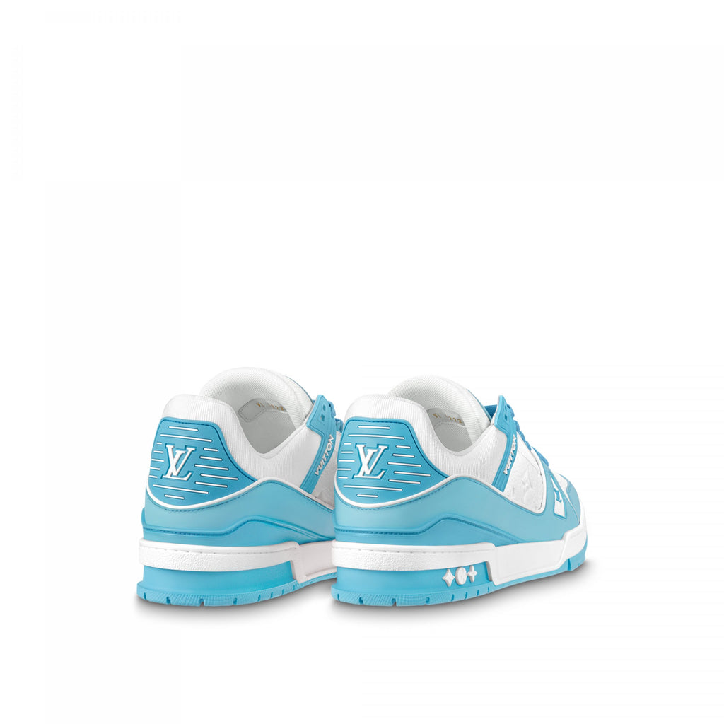 Louis Vuitton Trainer Sneaker Sky Blue 1ABOFM