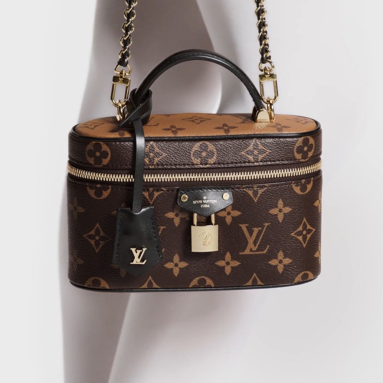 Louis Vuitton M47125 Vanity Chain Pouch Monogram