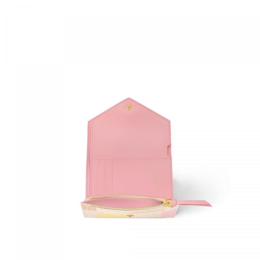 Louis Vuitton N40638 Victorine Wallet Peach Pink