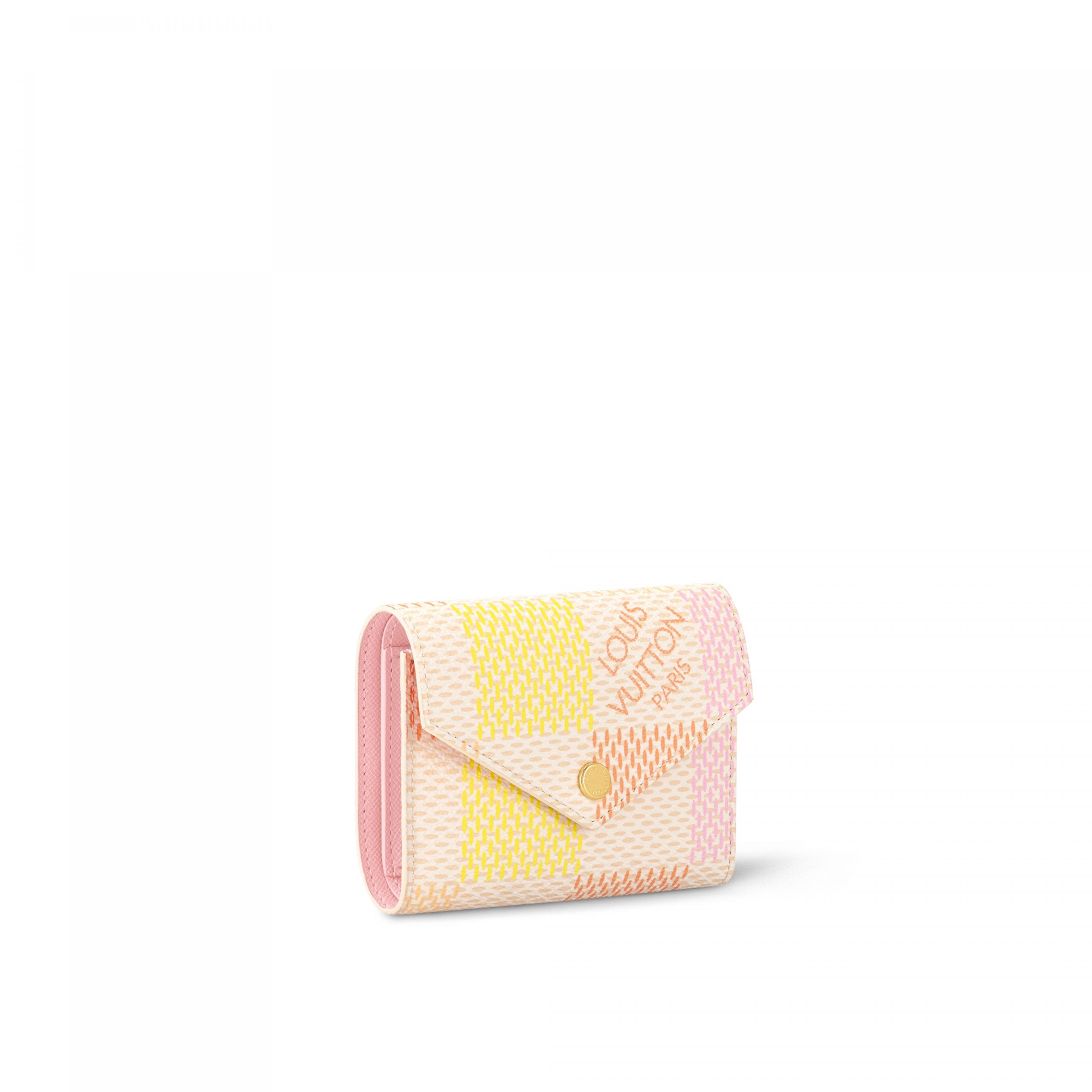 Louis Vuitton N40638 Victorine Wallet Peach Pink