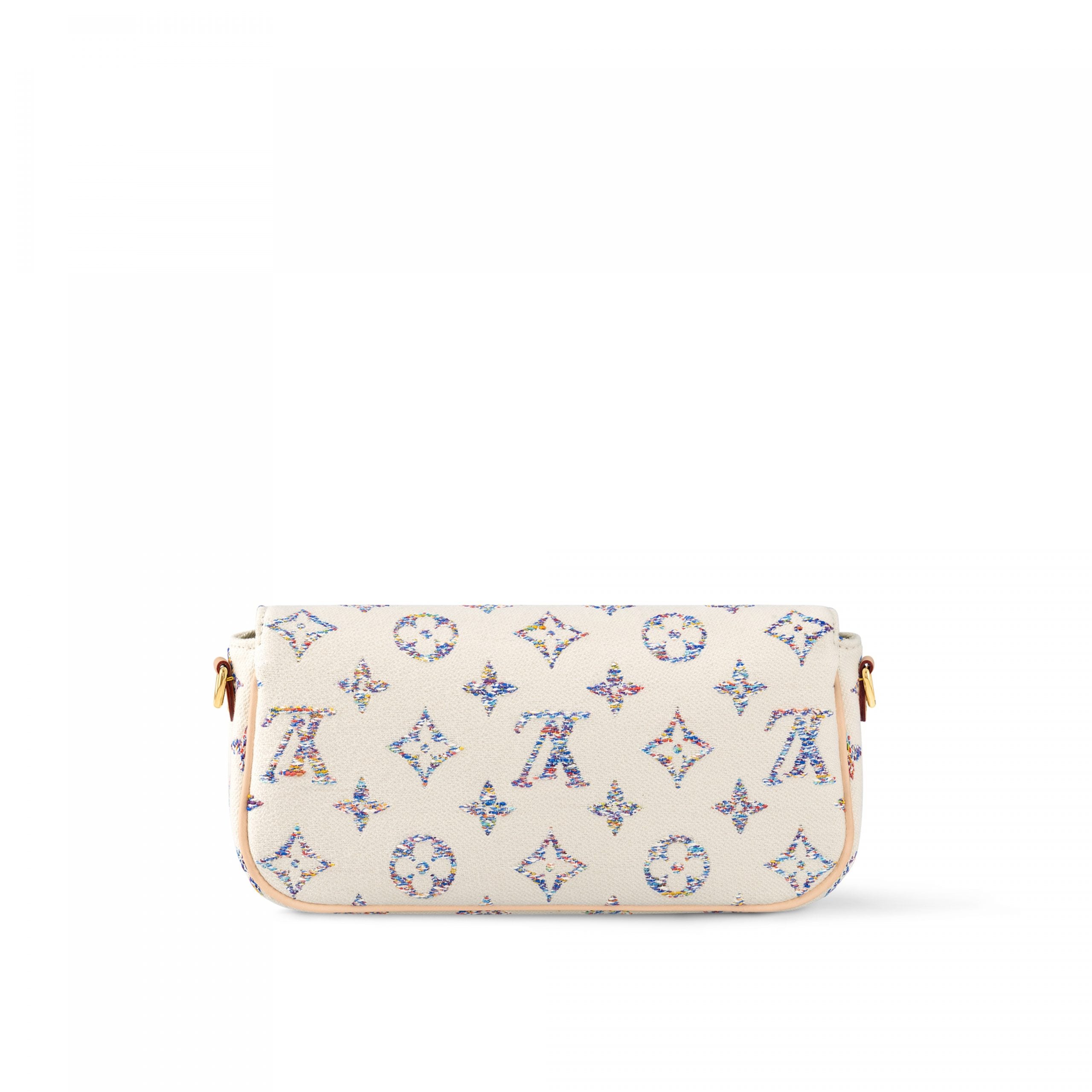 Louis Vuitton M83499 Wallet on Chain Ivy Multicolor White